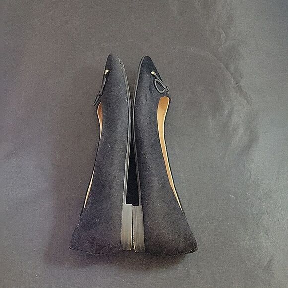 BRAND NEW H&M FAUX-SUEDE BOWKNOT BALLERINA SLIP-ON WOMEN"S FLAT SHOE - Picture 9 of 12